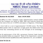 NMDC Steel Limited Bharti 2025